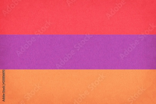 Vintage Armenia flag