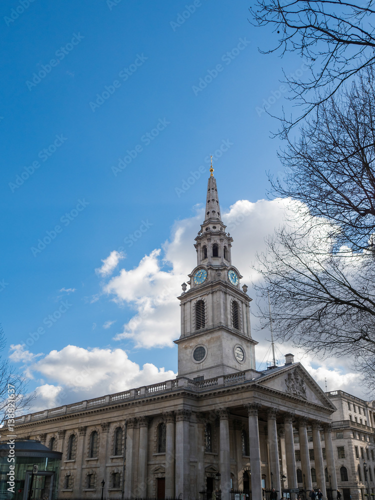 St Martin-in-the-Fields Church  Trafalgar Square
