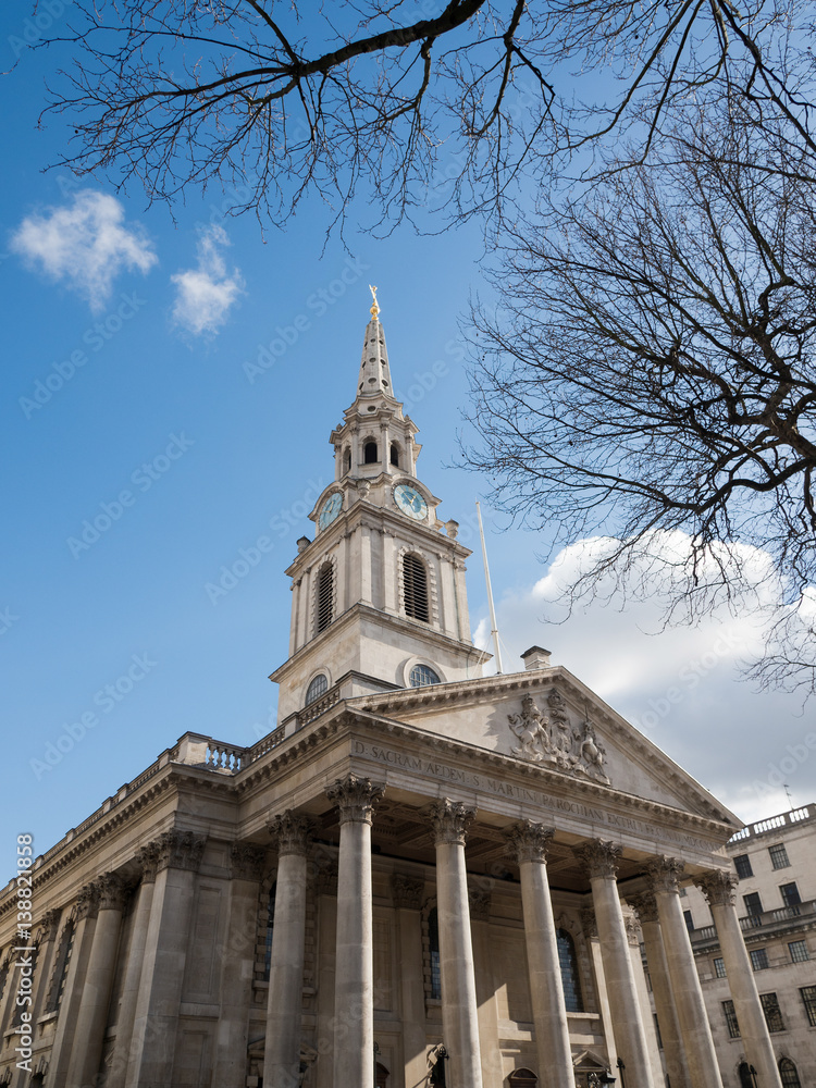 St Martin-in-the-Fields Church  Trafalgar Square