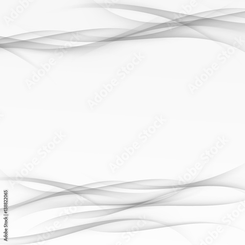 Grayscale modernistic swoosh line wave layout
