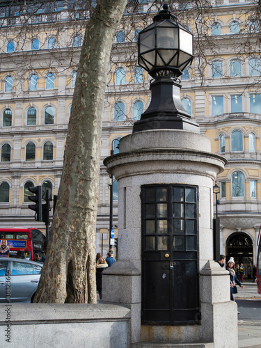 View of the Smallest Police Station in England