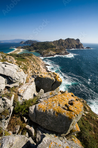 coast of galicia in north spain