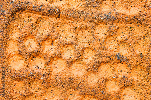 Concrete Asphalt Underground in Orange © sofiart