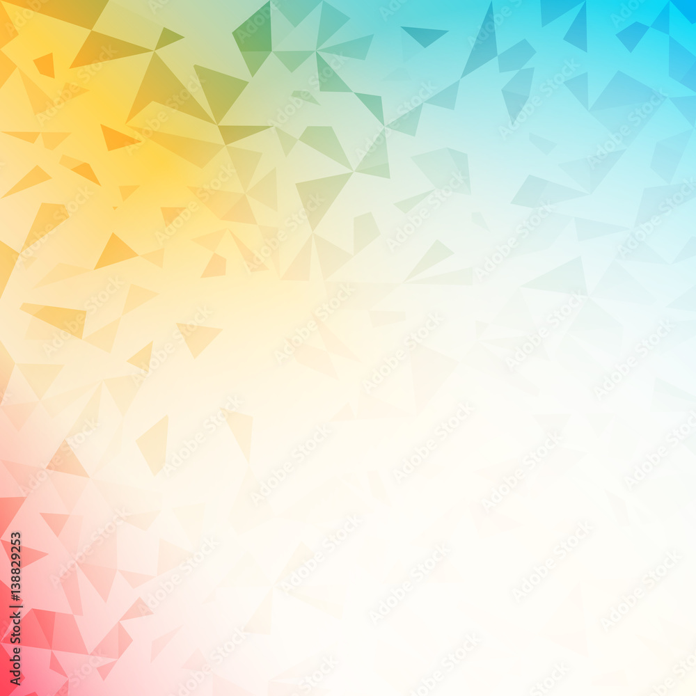 Colorful Rainbow polygonal mosaic abstract background create design Colorful Rainbow polygonal mosaic abstract background create design