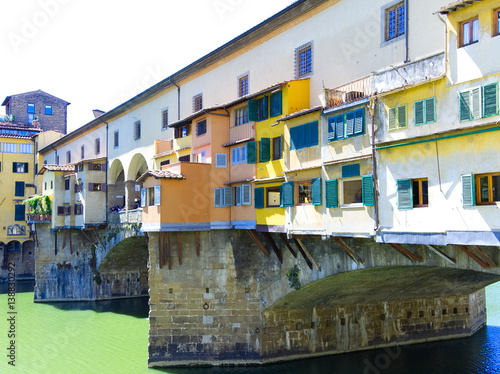 Details of Ponte Vecchio in Florence