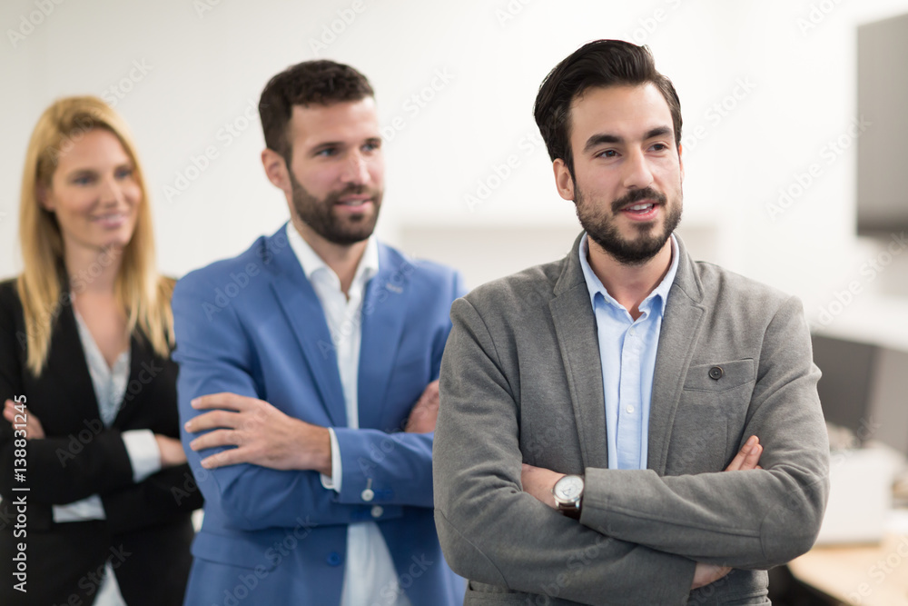 Group of professional successful business people Group of professional successful business people