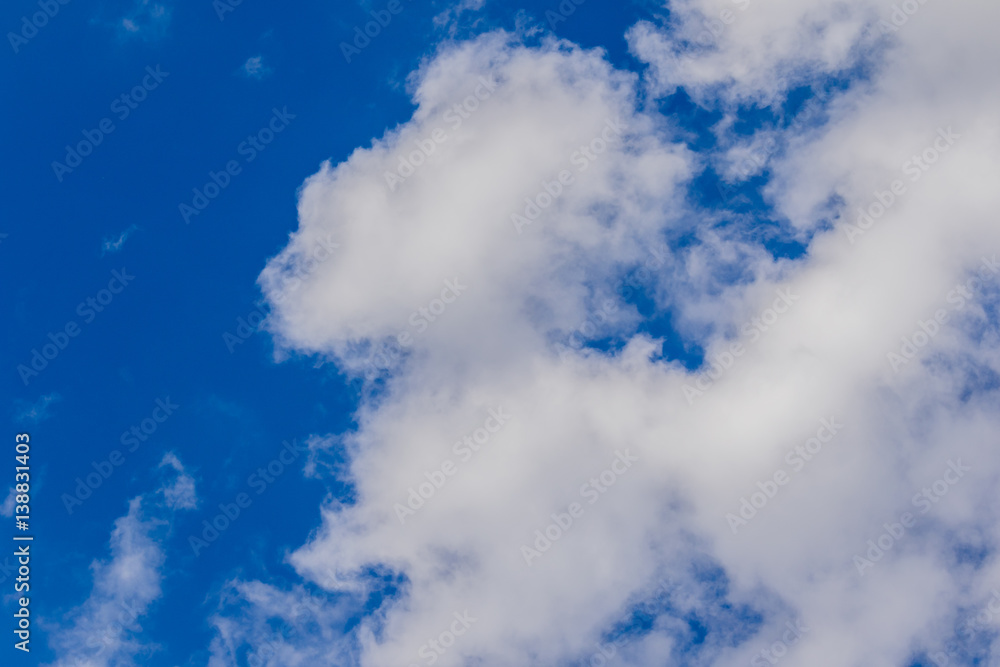 Fototapeta premium blue sky with clouds (background)
