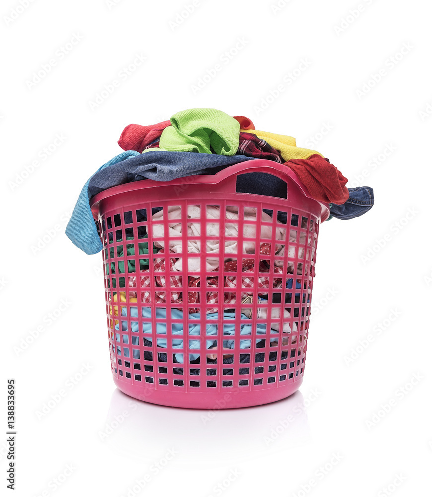 Fototapeta premium Basket of dirty laundry.