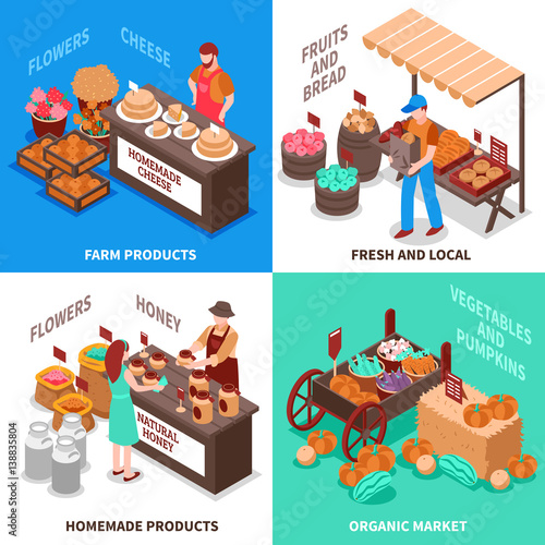 Greengrocer Market Compositions Set