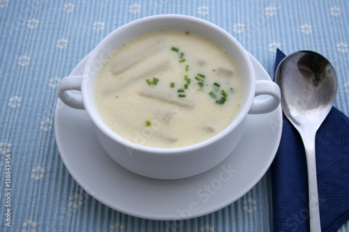 Spargelcremesuppe