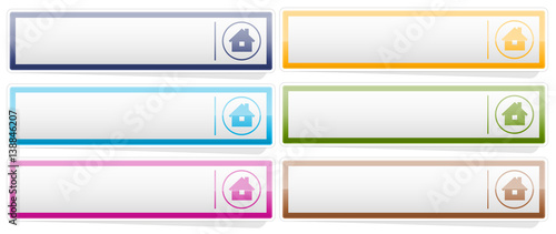 the home page button collection