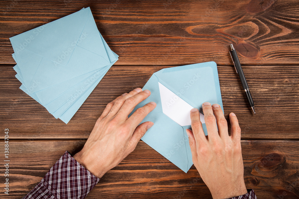 Sending a letter Sending a letter