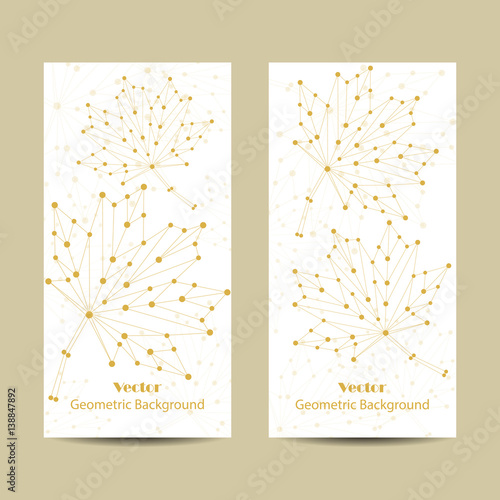 Set of vertical banners