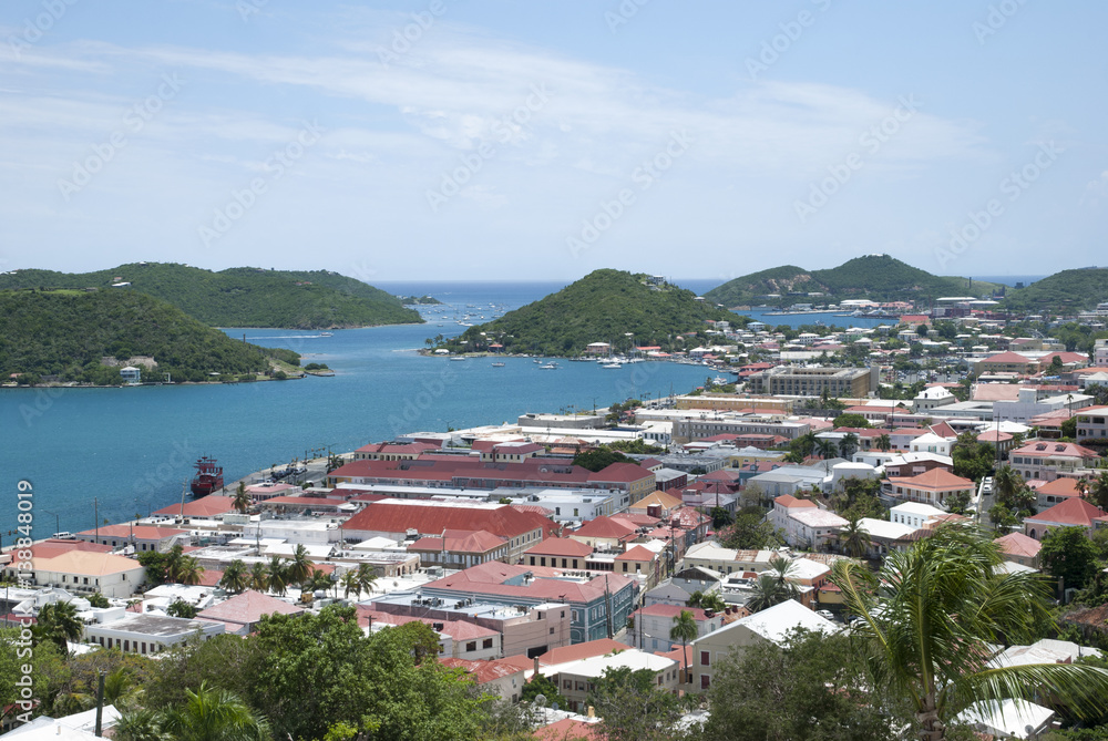 Obraz premium Virgin Island Roofs