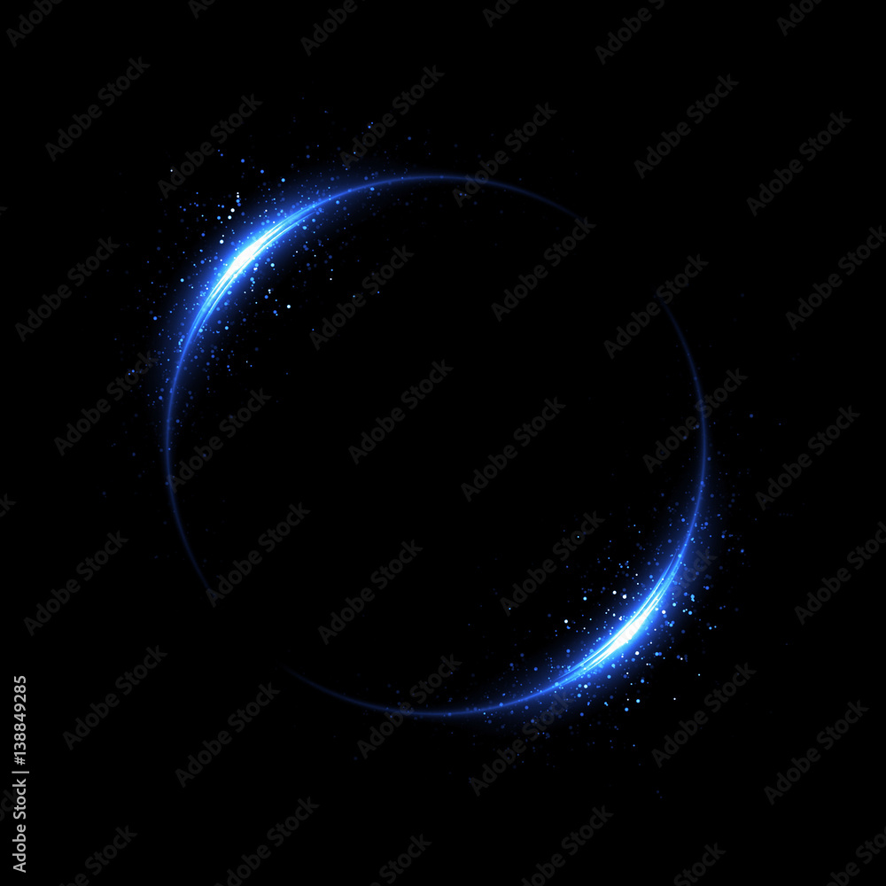 Abstract neon background. luminous swirling. Glowing spiral cover. 
Black elegant. Halo around. Power isolated. Sparks particle. Space tunnel. Glossy jellyfish. LED color ellipse. Glint glitter