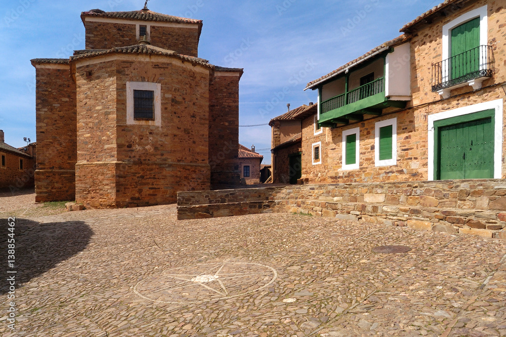 Village of Castrillo de los Polvazares, Astorga, Leon province,Castilla-Leon, Spain