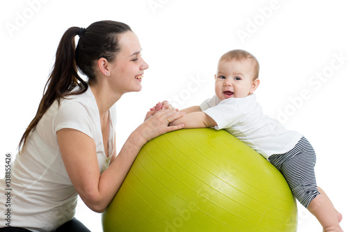 Happy mother and baby makin...