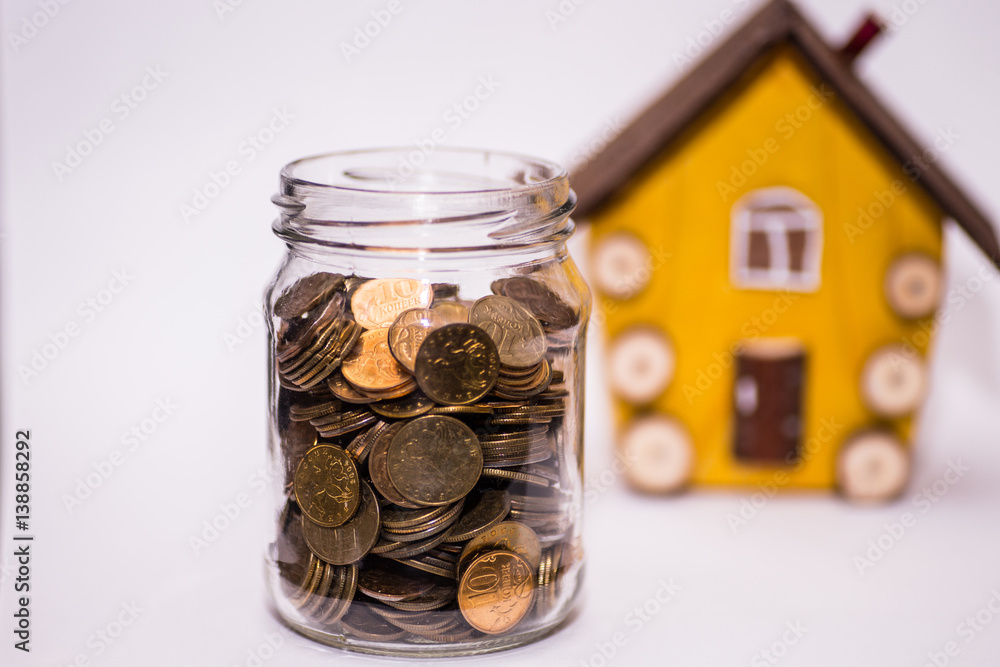 family saving money for buying house family saving money for buying house