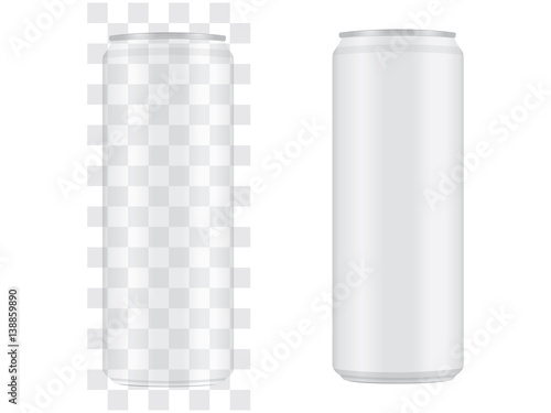 white iron can for your design