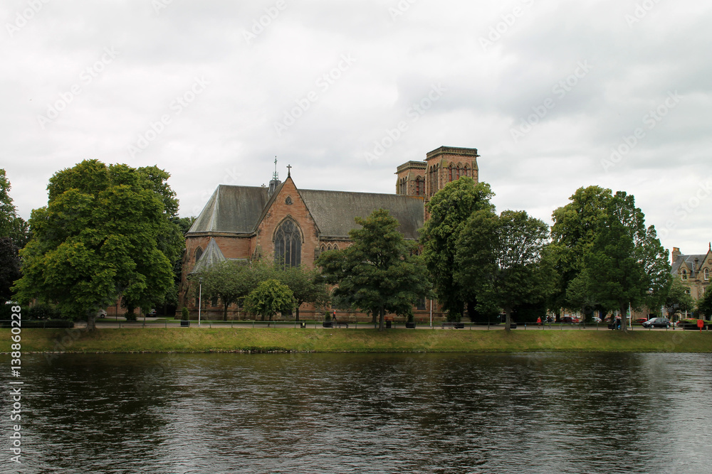 Fototapeta premium Die Kathedrale in Inverness