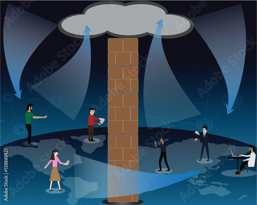 no wall can defense information from internet