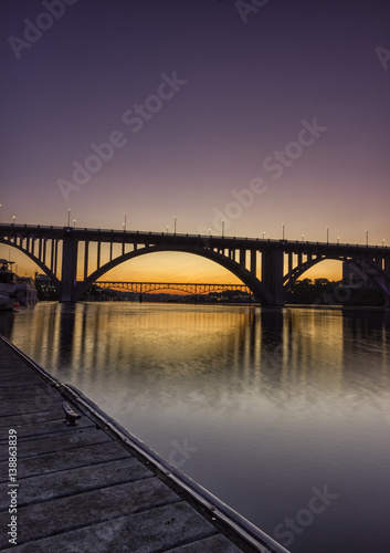 Volunteer Bridge at Sunrise