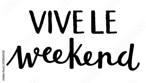 Icône VIVE LE WEEKEND