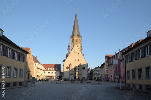 Ansicht aus Weikersheim , Main-Tauber-Kreis