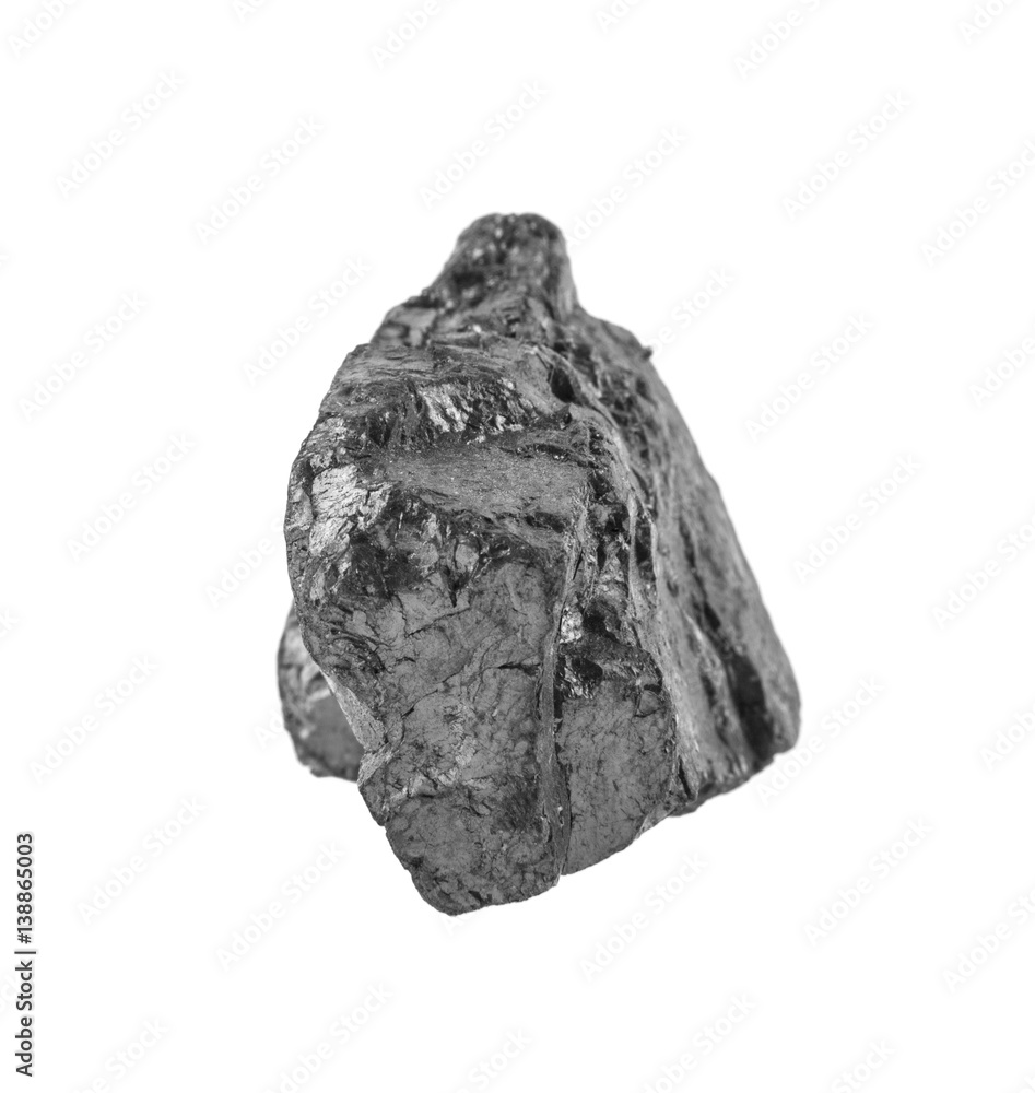 coal isolated on white background coal isolated on white background