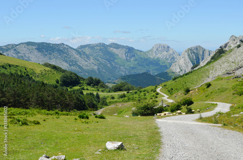 Urkiola landscape, Basque Country photo