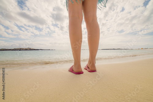 vacances les pieds dans l'eau