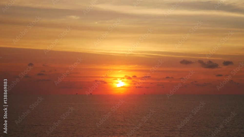 Beautiful Sunset in The Middle of The Ocean
Beautiful Sunset in The Middle of The Ocean