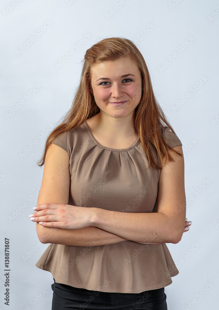A young girl of 20 years old posing A young girl of 20 years old posing