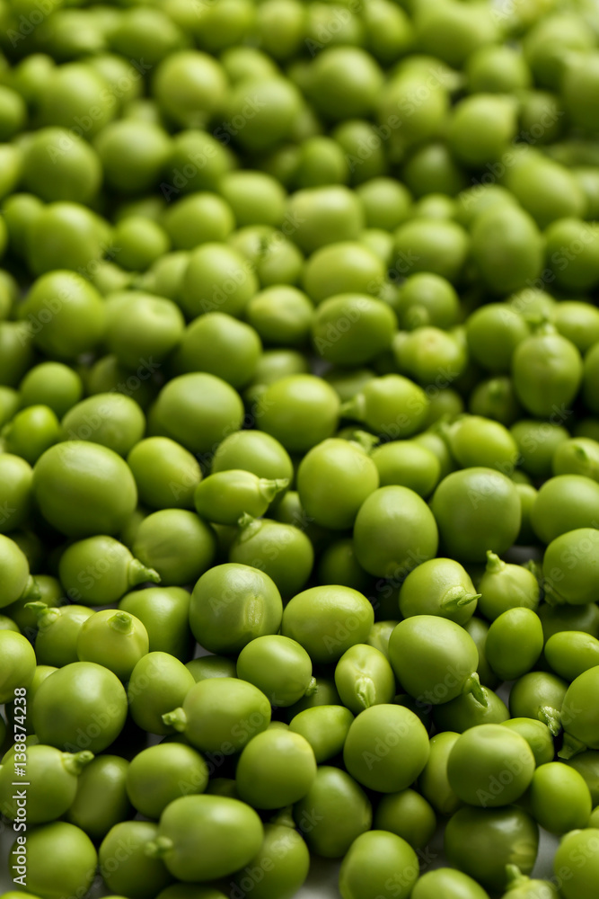 Fresh green peas background, close up Fresh green peas background, close up