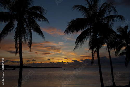 Fototapeta Naklejka Na Ścianę i Meble -  Sunset Over Bay