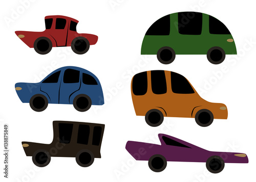 Cars illustration vector
