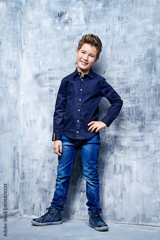 fashion posing kid