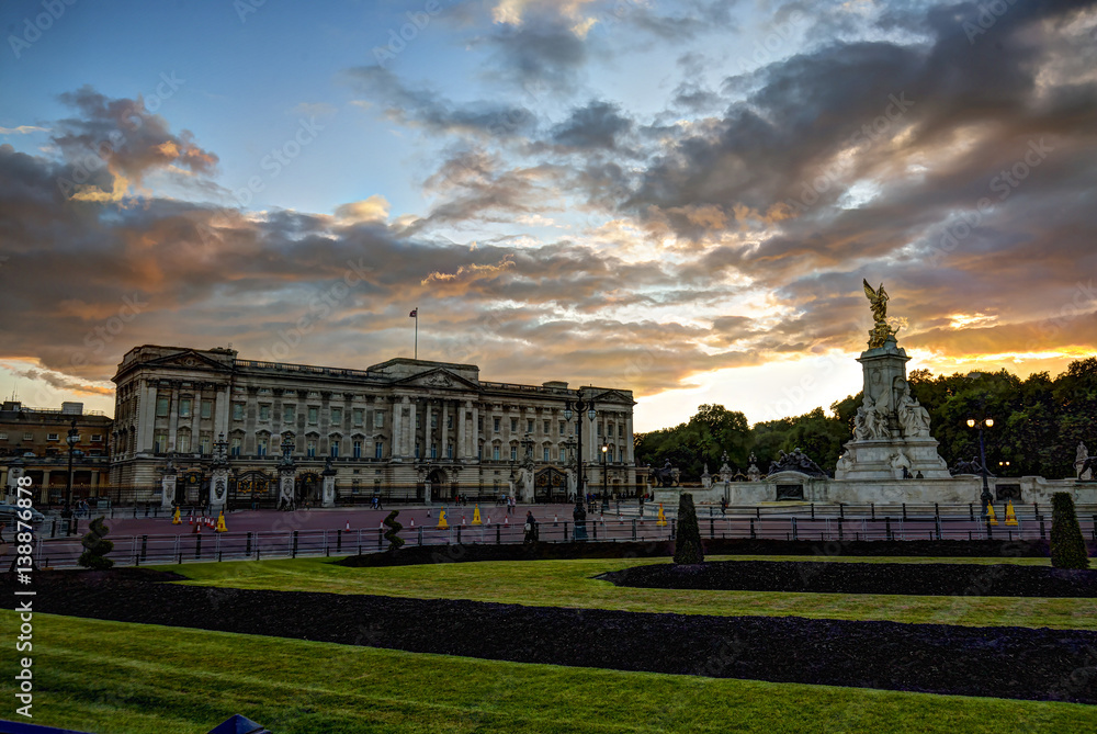 Buckingham Palace. London. UK.