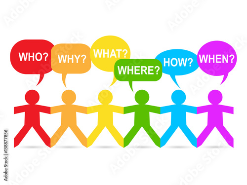Rainbow Paper People Questions
