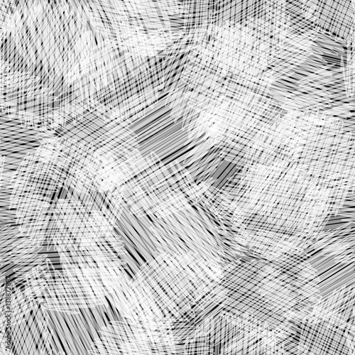 Seamless ink hand drawn scribble texture, abstract graphic design.