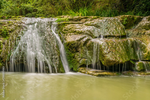 Wild little waterfall. photo