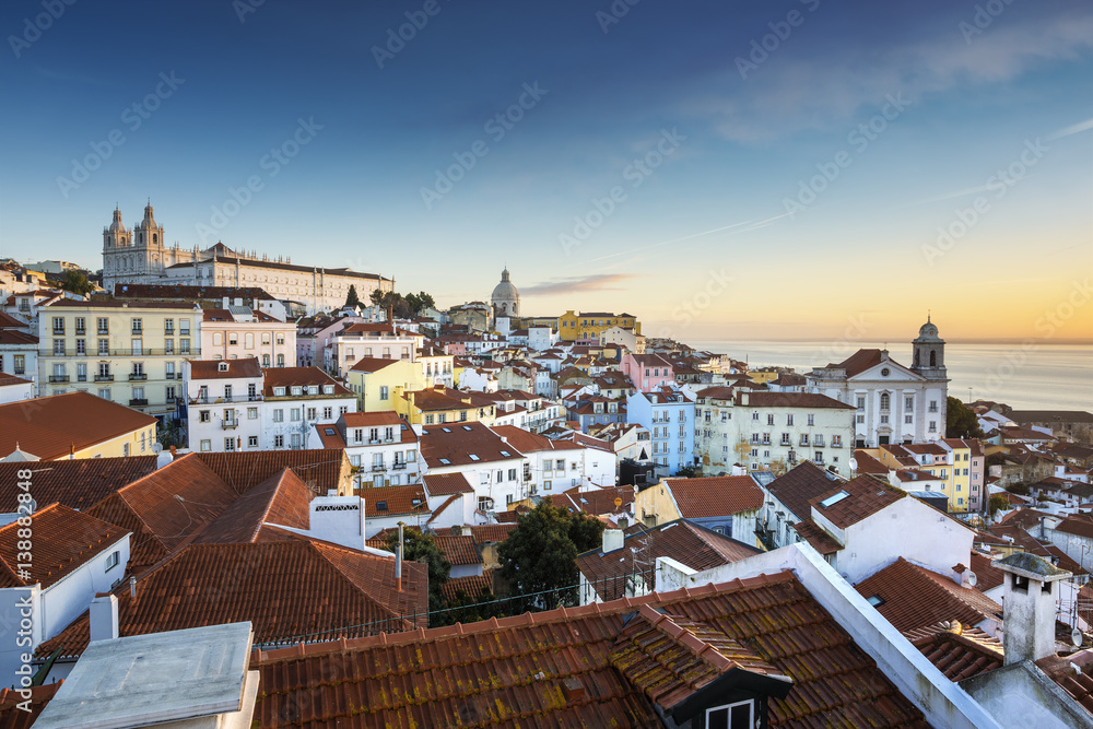 Lisbonne Alfama Portugal
