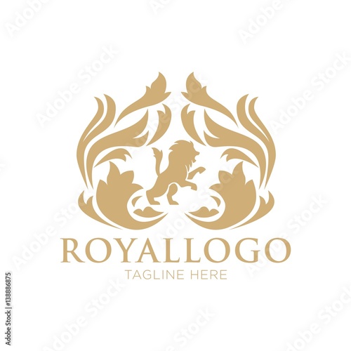 Royal logo design template