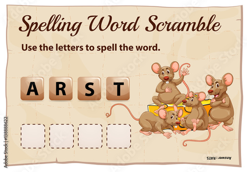 Spelling worksheet