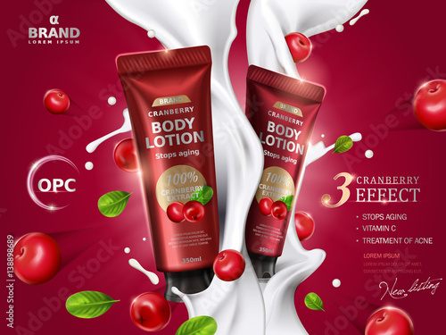 cranberry cream ad