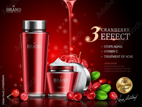 cranberry cream ad
