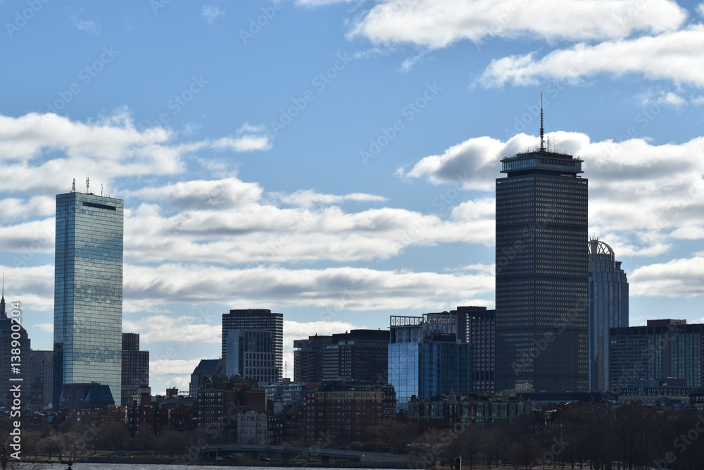 Blue Sky over Boston