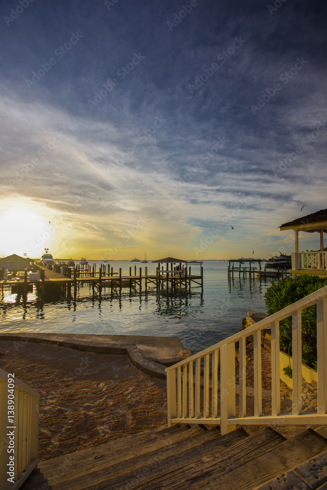 harbor island sunset