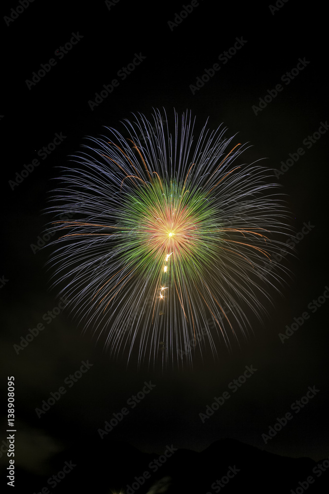 Omagari All Japan National Fireworks Competition 12 inch fireworks shell 大曲の花火 10号玉 Omagari All Japan National Fireworks Competition 12 inch fireworks shell 大曲の花火 10号玉