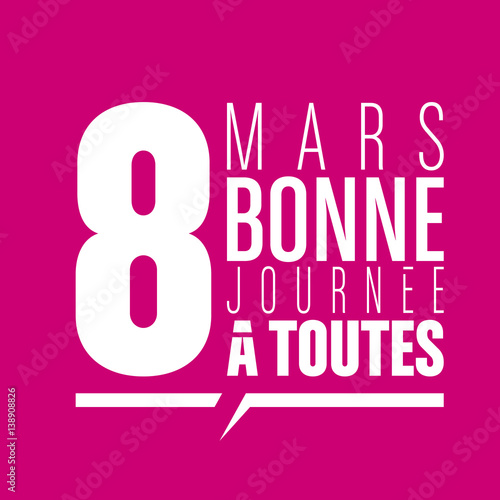 8 mars,journée de la femme